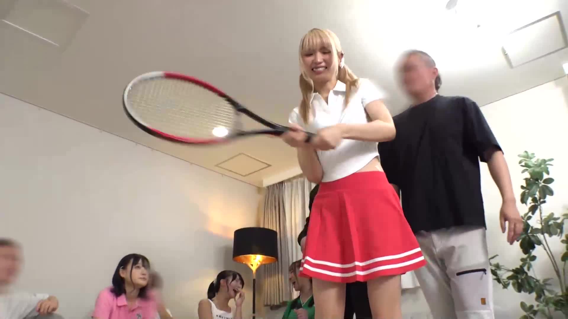 [Leaked video] Four girls from the university women&#039;s tennis club exchange partners with senior men at a party [Kana, Yuka, Rina, Nana] ~Rina &amp; Nana chapter~ - AV大平台-Chinese Subtitles, Adult Films, AV, China, Online Streaming